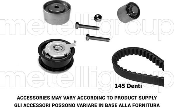 Metelli 29-0425 - Zobsiksnas komplekts www.autospares.lv