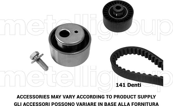 Metelli 29-0049 - Zobsiksnas komplekts autospares.lv