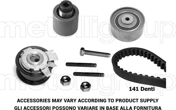 Metelli 29-0040 - Timing Belt Set www.autospares.lv