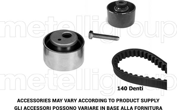 Metelli 29-0048 - Zobsiksnas komplekts autospares.lv