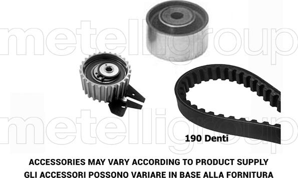 Metelli 29-0057 - Timing Belt Set www.autospares.lv