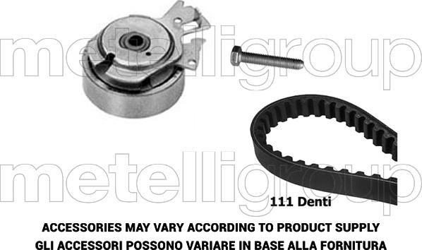 Metelli 29-0002 - Zobsiksnas komplekts autospares.lv