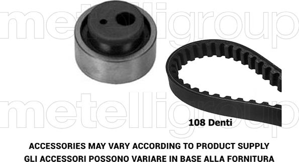 Metelli 29-0014 - Zobsiksnas komplekts autospares.lv