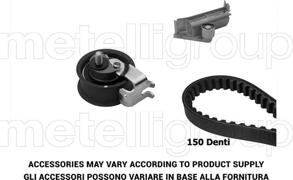 Metelli 29-0015 - Timing Belt Set www.autospares.lv