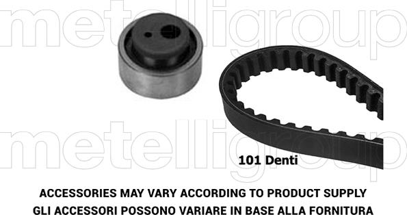 Metelli 29-0013 - Timing Belt Set www.autospares.lv