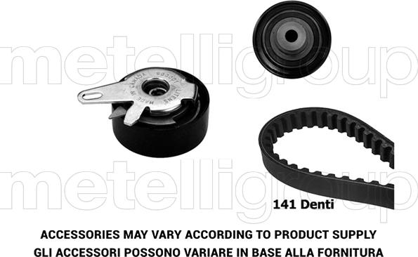 Metelli 29-0084 - Zobsiksnas komplekts www.autospares.lv