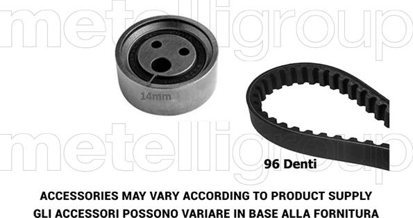 Metelli 29-0086 - Zobsiksnas komplekts autospares.lv