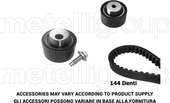 Metelli 29-0082 - Timing Belt Set www.autospares.lv