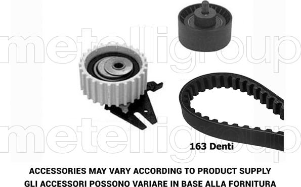 Metelli 29-0033 - Zobsiksnas komplekts autospares.lv