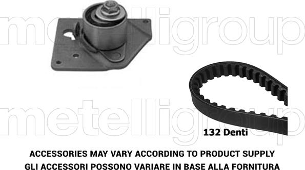 Metelli 29-0025 - Zobsiksnas komplekts autospares.lv