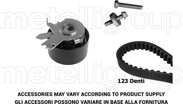 Metelli 29-0027 - Timing Belt Set www.autospares.lv