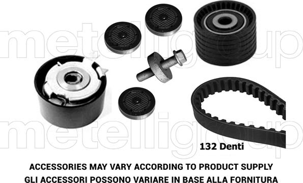 Metelli 29-0079 - Timing Belt Set www.autospares.lv