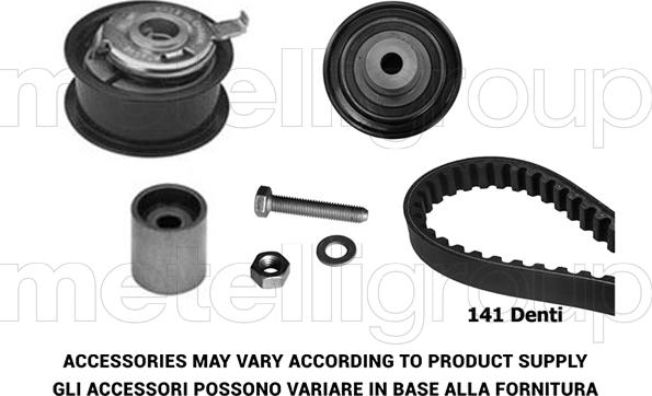 Metelli 29-0076 - Timing Belt Set www.autospares.lv