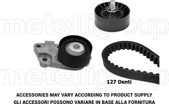 Metelli 29-0071 - Zobsiksnas komplekts autospares.lv