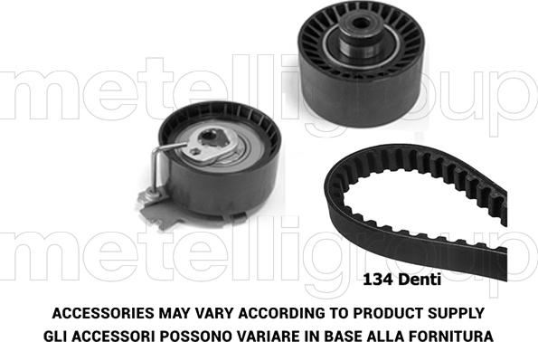 Metelli 29-0078 - Zobsiksnas komplekts autospares.lv