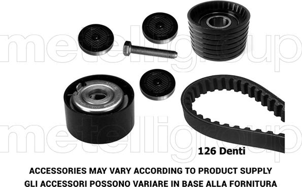 Metelli 29-0077 - Zobsiksnas komplekts autospares.lv