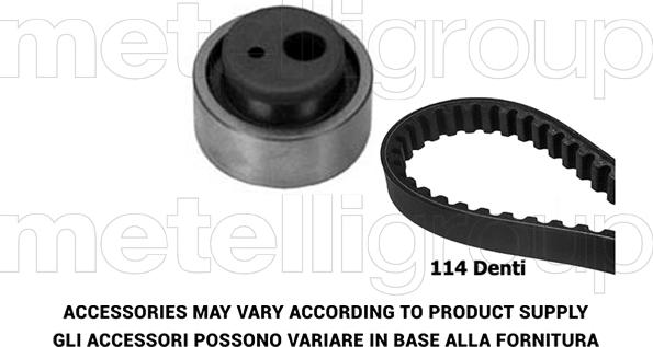 Metelli 29-0149 - Комплект зубчатого ремня ГРМ www.autospares.lv