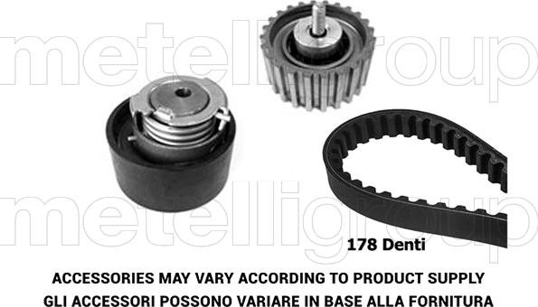 Metelli 29-0144 - Zobsiksnas komplekts www.autospares.lv