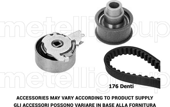 Metelli 29-0146 - Timing Belt Set www.autospares.lv