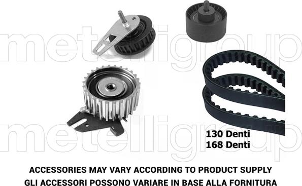 Metelli 29-0153 - Zobsiksnas komplekts www.autospares.lv