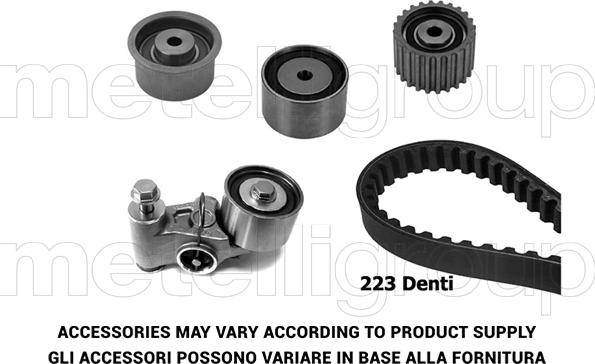 Metelli 29-0152 - Zobsiksnas komplekts www.autospares.lv