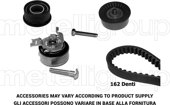 Metelli 29-0166 - Zobsiksnas komplekts autospares.lv