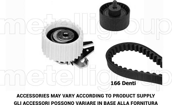 Metelli 29-0161 - Zobsiksnas komplekts autospares.lv