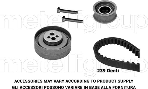 Metelli 29-0102 - Zobsiksnas komplekts www.autospares.lv