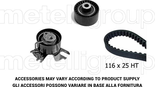 Metelli 29-0119 - Timing Belt Set www.autospares.lv