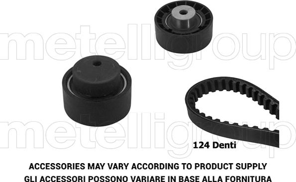 Metelli 29-0399 - Timing Belt Set www.autospares.lv