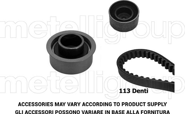 Metelli 29-0393 - Zobsiksnas komplekts autospares.lv