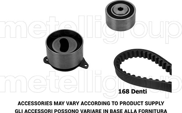 Metelli 29-0397 - Zobsiksnas komplekts autospares.lv