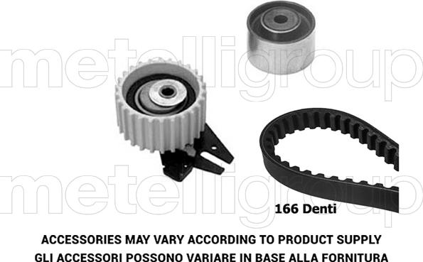 Metelli 29-0357 - Zobsiksnas komplekts autospares.lv