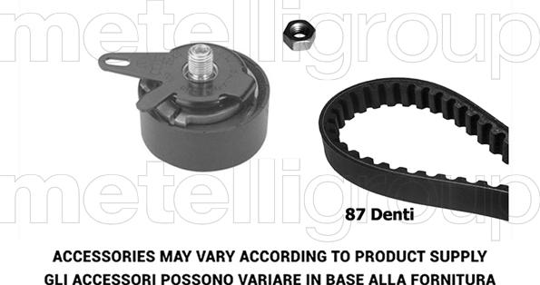 Metelli 29-0369 - Zobsiksnas komplekts autospares.lv