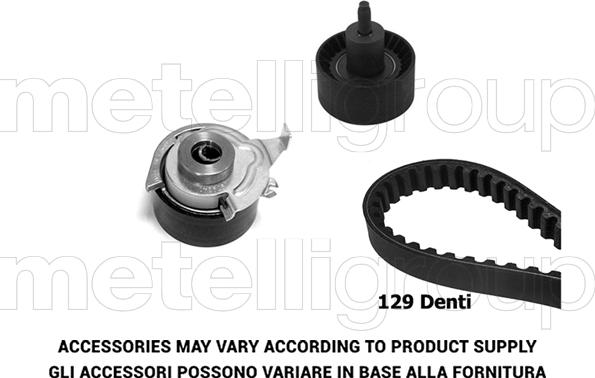 Metelli 29-0306 - Zobsiksnas komplekts www.autospares.lv