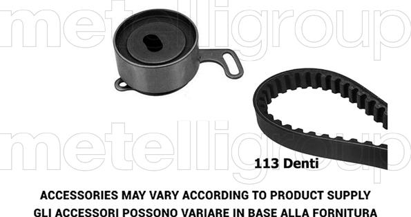 Metelli 29-0302 - Zobsiksnas komplekts autospares.lv