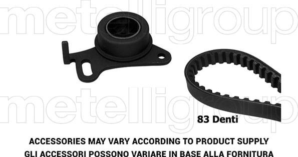 Metelli 29-0307 - Zobsiksnas komplekts autospares.lv