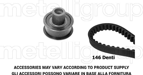 Metelli 29-0385 - Zobsiksnas komplekts autospares.lv