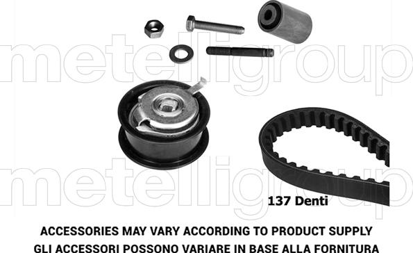 Metelli 29-0381 - Zobsiksnas komplekts autospares.lv