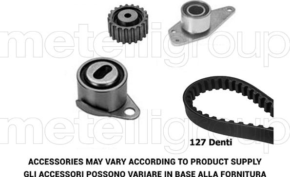 Metelli 29-0335 - Zobsiksnas komplekts www.autospares.lv