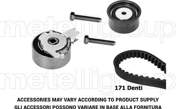 Metelli 29-0331 - Zobsiksnas komplekts autospares.lv