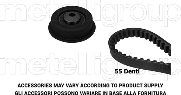 Metelli 29-0291 - Zobsiksnas komplekts autospares.lv