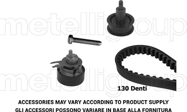 Metelli 29-0293 - Zobsiksnas komplekts autospares.lv