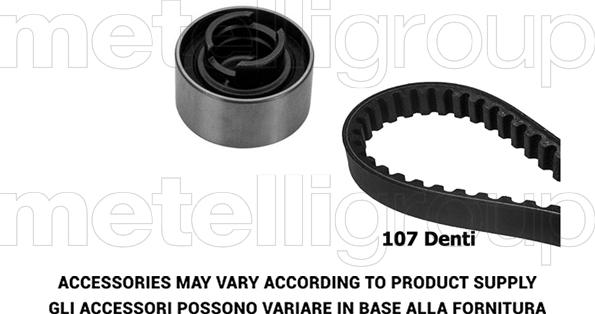 Metelli 29-0257 - Timing Belt Set www.autospares.lv