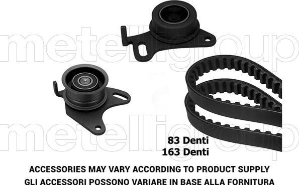 Metelli 29-0266 - Zobsiksnas komplekts autospares.lv