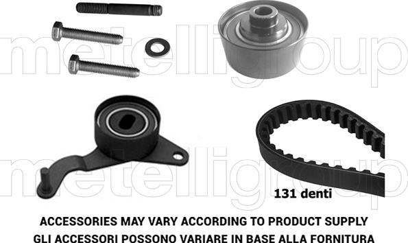 Metelli 29-0209 - Zobsiksnas komplekts autospares.lv