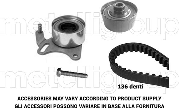 Metelli 29-0206 - Zobsiksnas komplekts www.autospares.lv