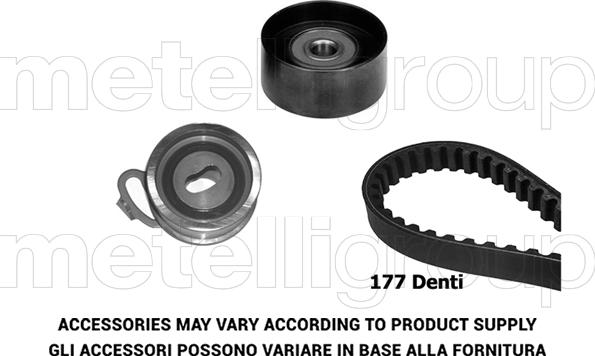 Metelli 29-0200 - Zobsiksnas komplekts autospares.lv