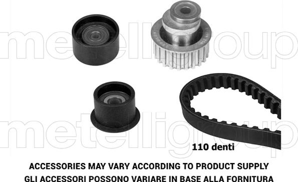 Metelli 29-0201 - Zobsiksnas komplekts autospares.lv