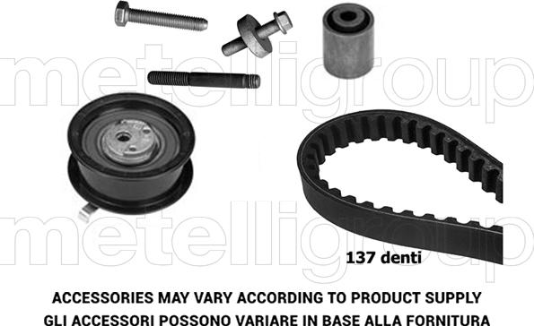 Metelli 29-0216 - Zobsiksnas komplekts www.autospares.lv